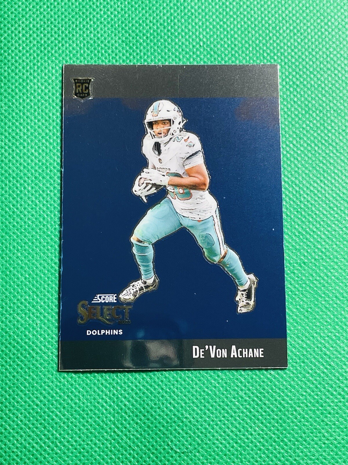 2023 Panini Select Score Throwback Devon Achane Rc