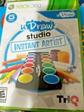 XBOX 360 UDraw Studio Instant Artist - Game Only - NEW / SEALED