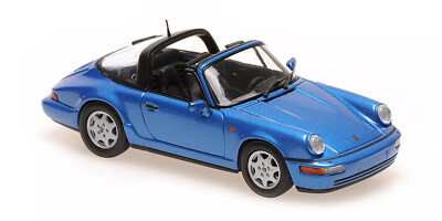 Maxichamps 940061362 Porsche 911 Targa 964 1991 Blau metallic 1:43 Neu & OVP