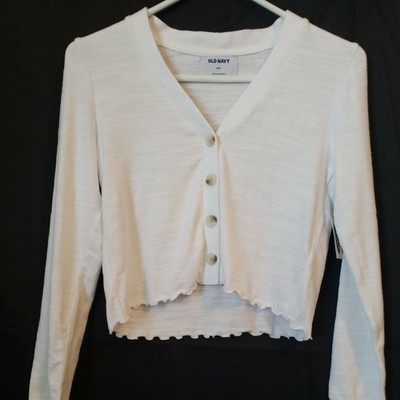 old navy cropped sweater