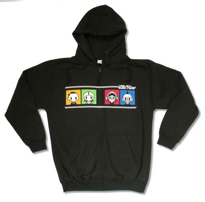 Black Eyed Peas Atari Schwarz Hoodie Sweatshirt Neu Offiziell Band Musik Erwachsene Ebay