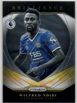 2021-22 Panini Prizm BRILLIANCE #19 Wilfred Ndidi LEICESTER CITY FC insert 93