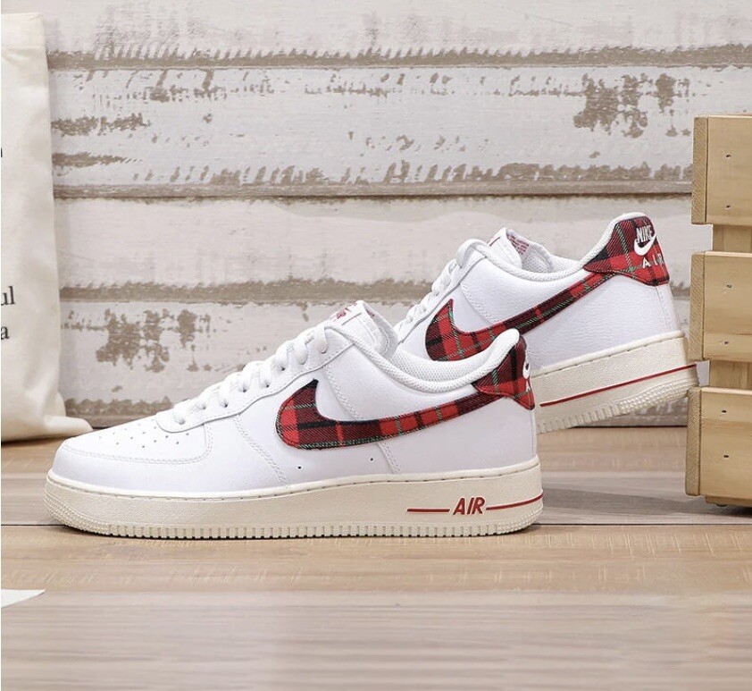 nike air force one tartan