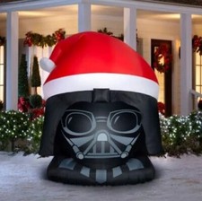 Huge Lighted Star Wars Darth Vader Christmas Inflatable 8 Feet New in Box NIB