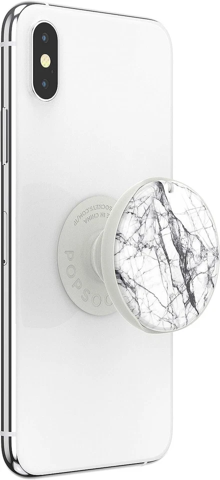 PopSockets PopMirror: Swappable Grip and Mirror for Phones and Tablets - Marble - Image 4 of 4