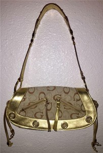 guess gold purse