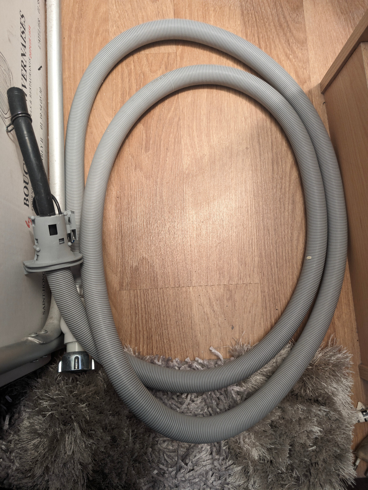 Tuyau d'arrivée haute résistance Aqua-Control 2,7 m pour appareil Electrolux Arthur