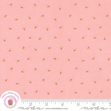 Moda SUNWASHED 29164 22 PINK Carnation cora Floral Buds COREY YODER Quilt Fabric