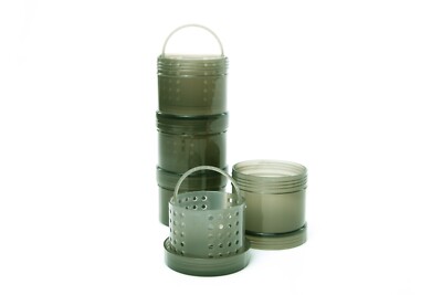 Ridge Monkey Modular Hookbait Pots Green - Dip & Köderdose