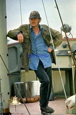 JAWS ROBERT SHAW  AS QUINT SUPERB PHOTO