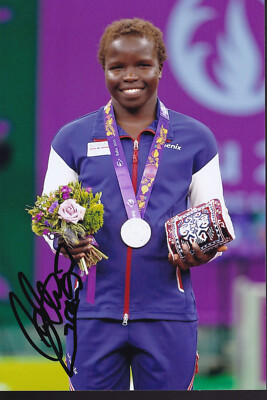 BULLEN Grace - NOR - Ringen - Olympia 3.OS Bronze 2024 Foto signiert