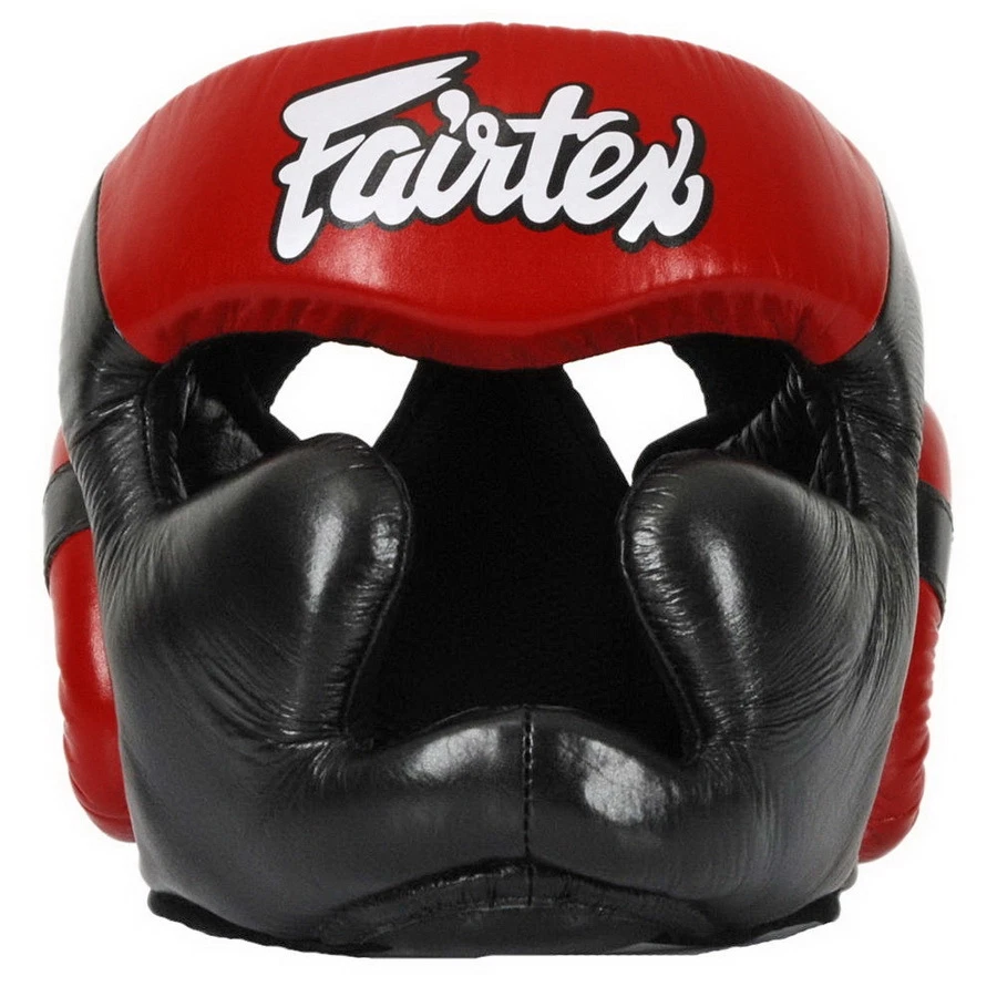 FAIRTEX HEADGUARD HG13 DIAGONAL VERSION LACE-UP HEAD MUAY THAI KICK BOXING MMA - Image 3 of 4