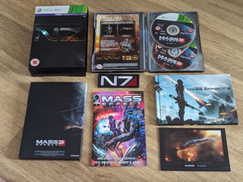 MASS EFFECT 3 N7 COLLECTORS EDITION - XBOX 360 - Rare - Picture 1 of 9