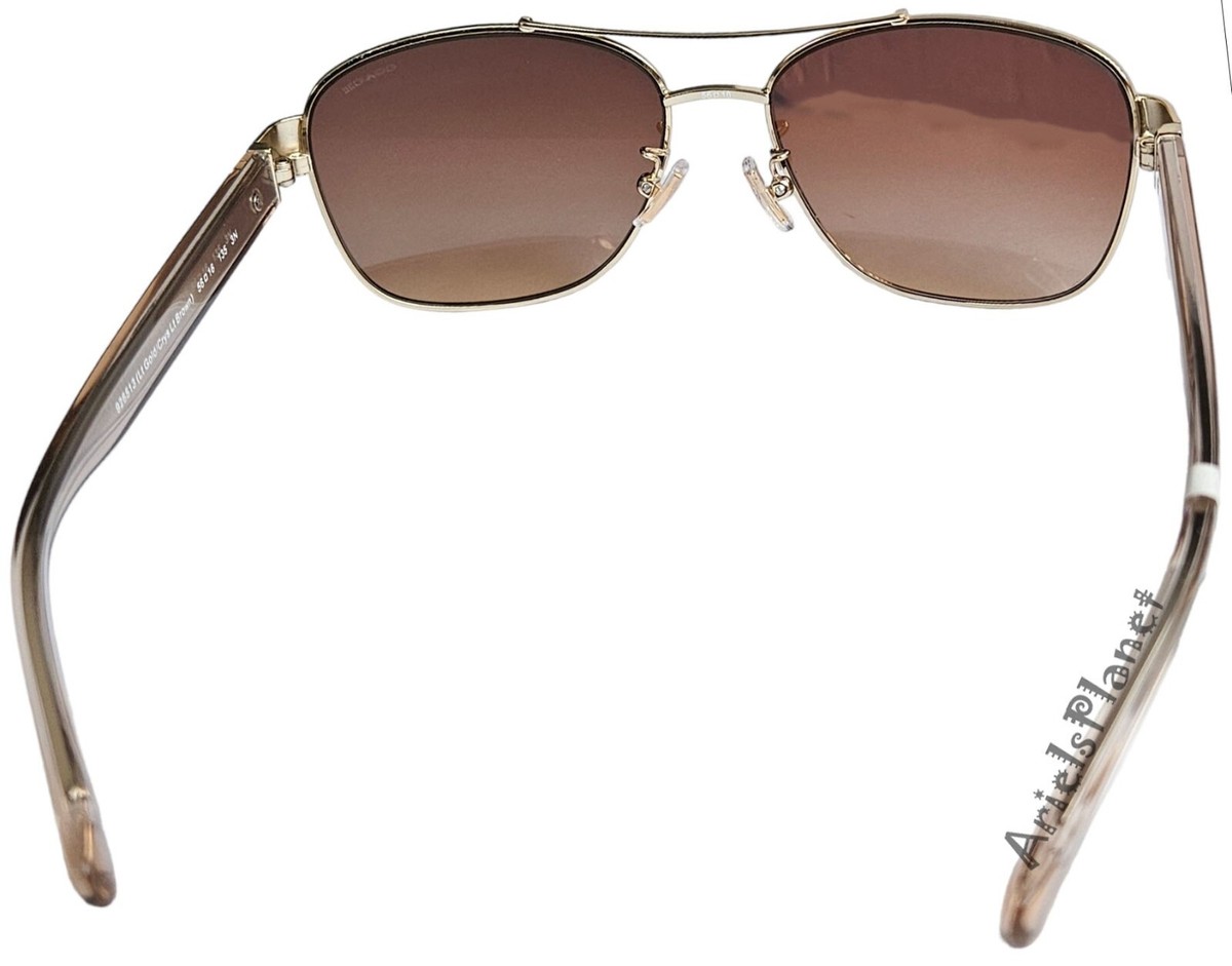 Coach HC7064 (L151) 926513 (Lt‎ Gold/Crys Lt Brown) 58•16•135 COACH SUNGLASSES Coach Women main image 4