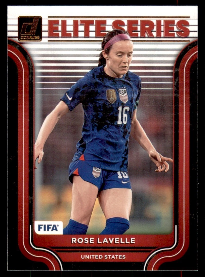 2022-23 Donruss Soccer Elite Series #23 Rose Lavelle - United States