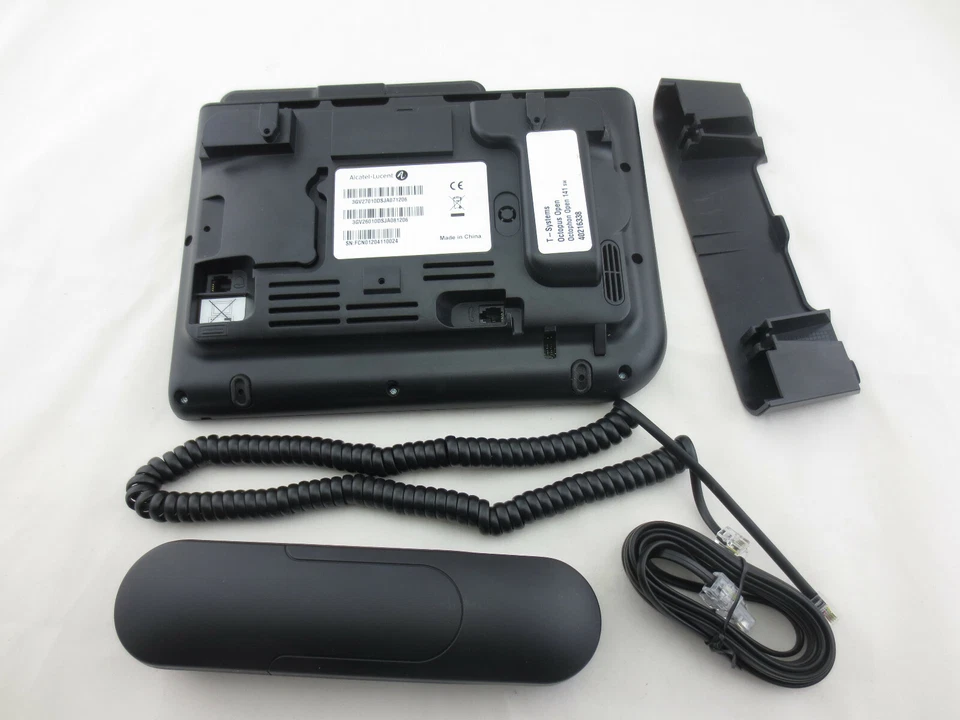 T-Com Octophon Open 141 urban grey Telefon schwarz Octopus Systemtelefon AUFGEAR - Bild 2 von 2