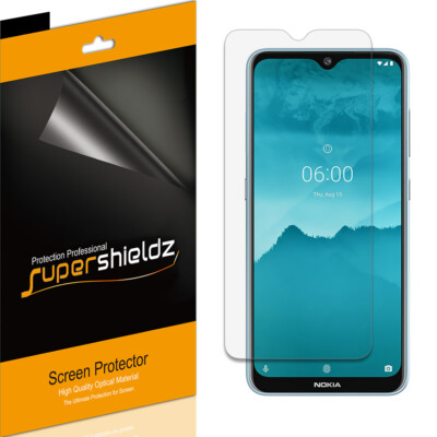 6X Supershieldz Clear Screen Protector Saver for Nokia 6.2