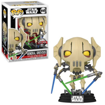 Funko POP! Star Wars General Grievous Four Lightsabers Exclusive