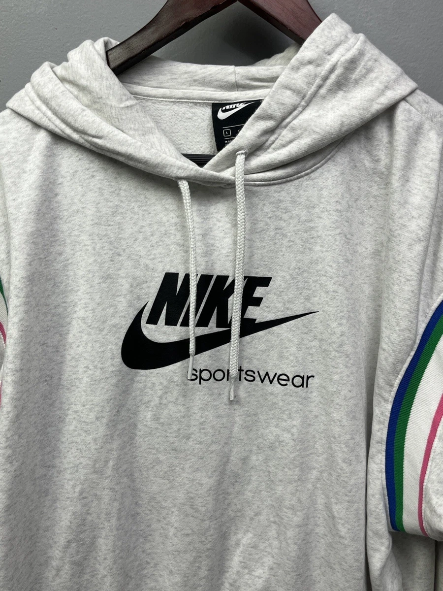 Nike top striped sweatshirt