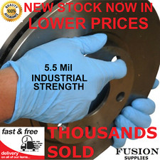 MECHANICS GRADE NITRILE GLOVES, HEAVY DUTY. DISPOSABLE GLOVES,POWDER & LATEXFREE
