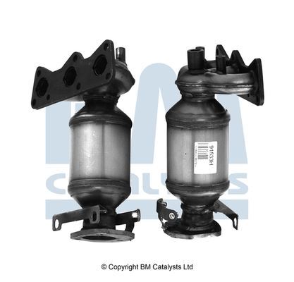Catalyseur Fox 1.2 pour réparation échappement Polo berline trois ou cinq portes