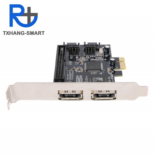 PCIe to 2x SATA2.0+IDE 40pin+2x ESATA Hard Disk Controller Adapter Raid Card - Picture 6 of 12