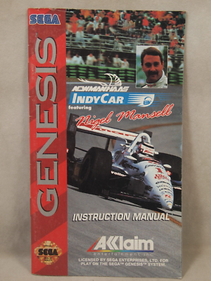 Newman Haas IndyCar Featuring Nigel Mansell (SEGA Genesis