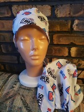 LOS ANGELES CLIPPERS Handmade SURGICAL SCRUB CAPS