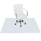 46"X60" Clear Office Chair Mat for Pile Floor Carpet PVC Desk Chair Mat Protect