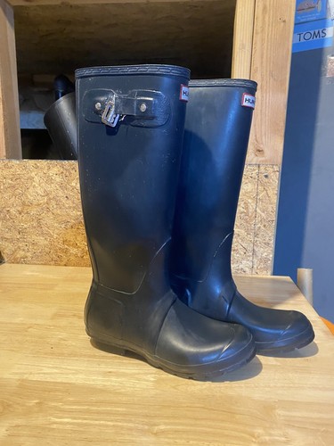 Hunter Original hohe Regenstiefel Damengröße 7 " - Bild 4 von 11