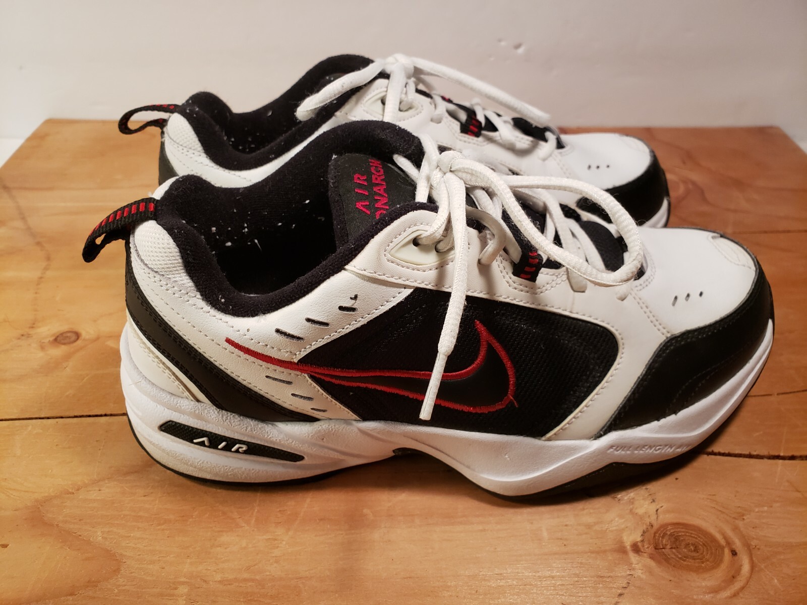 Nike Air Monarch IV White Varsity Red 