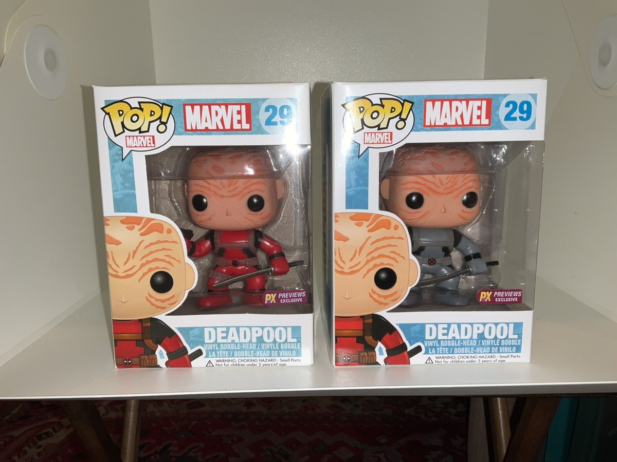 Marvel Deadpool フィギュア 29 Funko Pop! Marvel - Deadpool (Unmasked / Grey Suit Variant