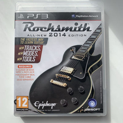 Rocksmith All New 2014 Edition. The Fastest Way to Learn Guitar Playstation 3 PS3