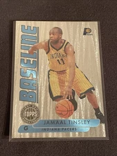 2005-06 Topps First Row Baseline Pacers #15 Jamaal Tinsley #rd /149 *988