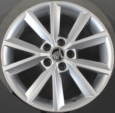 1x Alufelge Skoda Fabia Rapid 5J 7Jx16 ET46 5JA601025G (2)