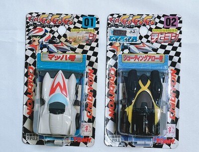TOMY Speed Racer Mach GoGoGo Spielzeugauto Machgo / Pfeilschießen Go Chibiyon...
