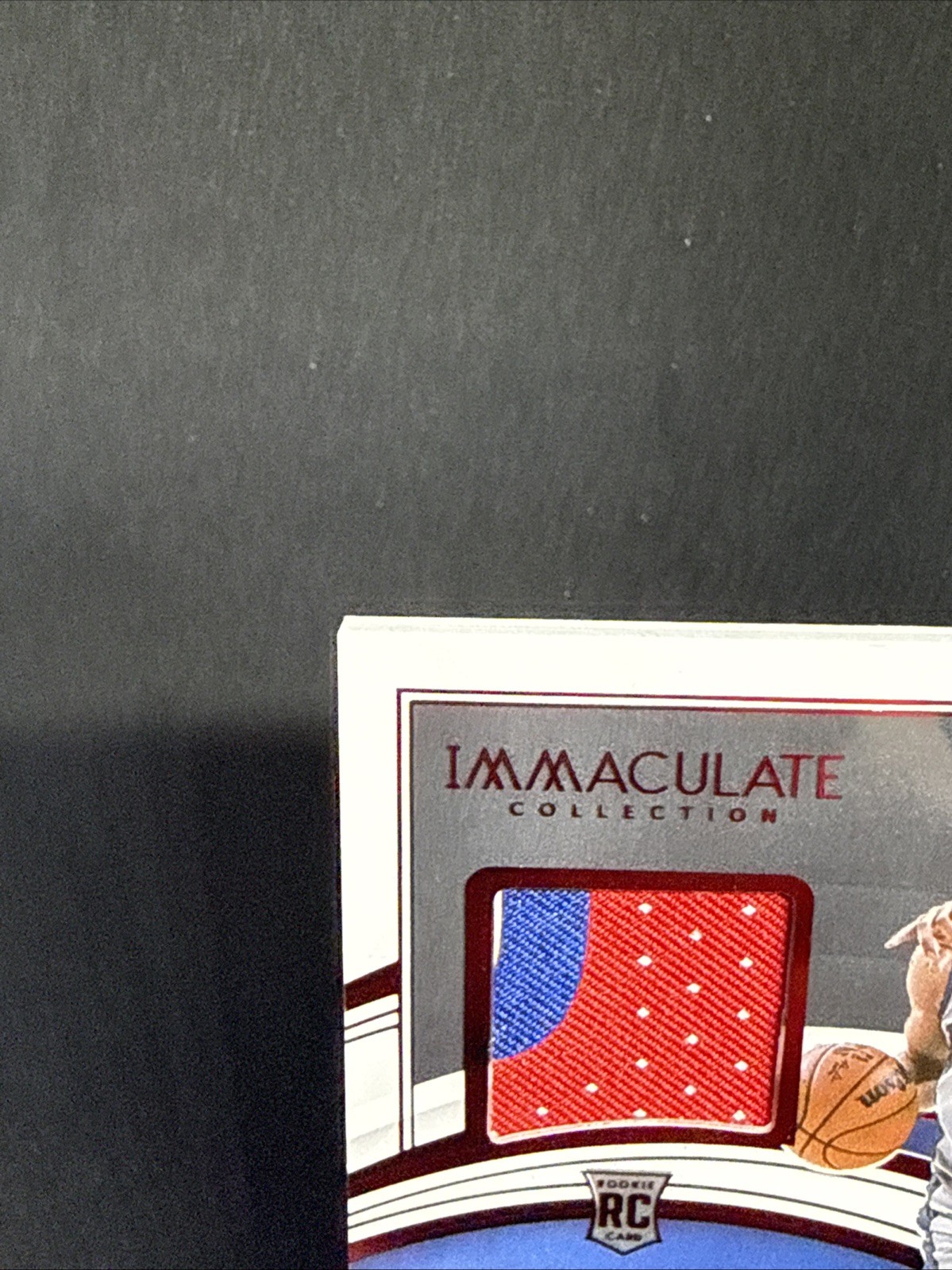 2021-22 Panini Immaculate Cade Cunningham Rookie Patch Auto RPA #/49 Pistons view 2