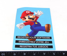Nintendo Wii Mario Party 8 Registration Insert 64282A