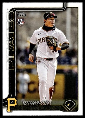 2025 Topps Update TSUNG CHE CHENG #US72 Pittsburgh Pirates Rookie RC