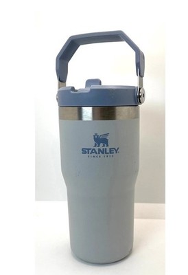 Stanley The Iceflow Flip Straw Stainless Steel Tumbler Bottle - Fog Gray - 20 oz