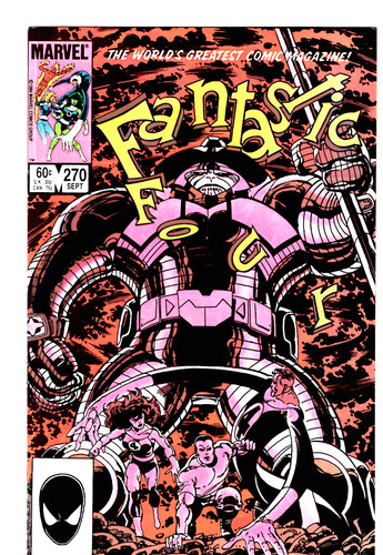 FANTASTIC FOUR #270 - SEPT. 1984 - HIGH GRADE - NEAR MINT 9.2/9.4 - MARVEL COMIC