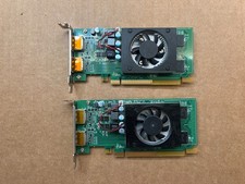 LOT OF 2 Lenovo AMD RADEON 520 R520 2GB DDR5 GPU 01YW868 Low Profile VIDEO CARD