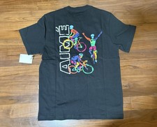 Aime Leon Dore ALD Sports Icons Graphic Print Tee Black T-Shirt Sz XS Basketball
