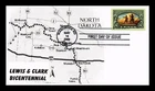 DR JIM STAMPS US COVER LEWIS AND CLARK EXPEDITION BICENTENNIAL FIRST DAY ISSUE
