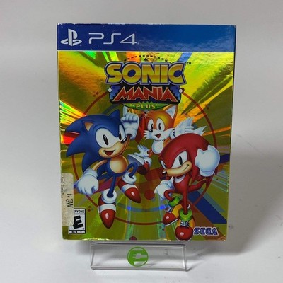 Sonic Mania Plus (Sony PlayStation 4 PS4, 2018)