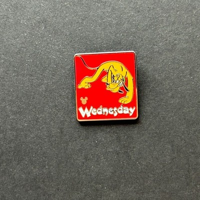 WDW - Wednesday - Pluto Days of the Week - Hidden Mickey 2013 Disney Pin 97231