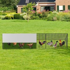 Metal Chicken Tunnel w/ Waterproof Cover Chic...