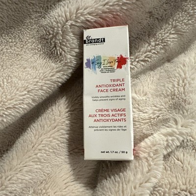 Dr Brandt Triple Antioxidant Face Cream Say I Love You Full Size 1.7oz $64 MSR