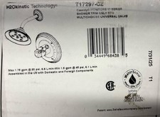 Delta T17297-CZ Dual Function Pressure Balanced Shower,Champagne Bronze READ 