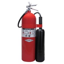 AMEREX 332 Fire Extinguisher,Aluminum,Red,BC 8ZDT4